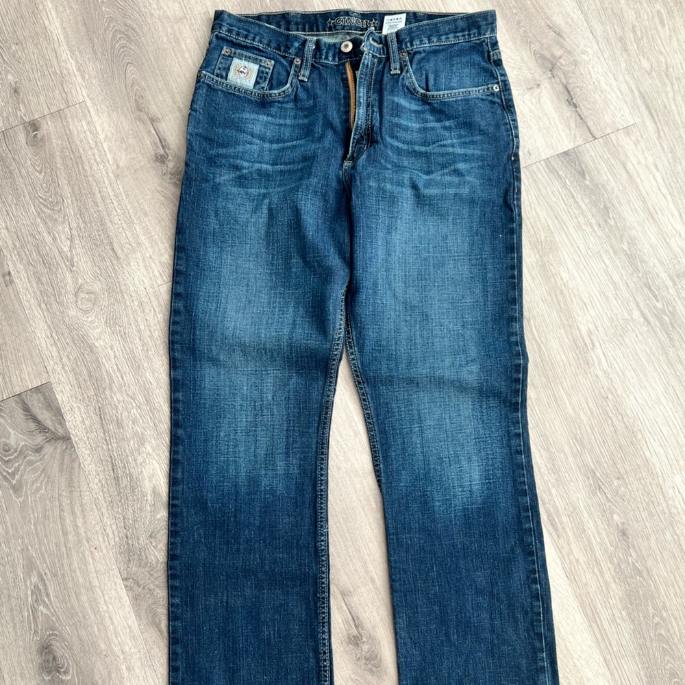 Cinch Blue Denim Jeans - Picture 2 of 5